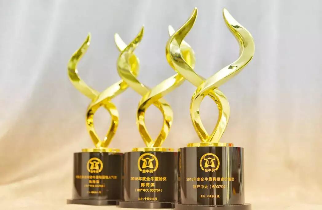 【合作伙伴】物產中大(600704.SH)首次榮膺“金牛最具投資價值獎”“金牛董秘獎”等四項殊榮 彰顯投資價值
