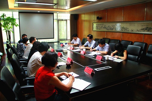 浙江省政府副秘書(shū)長(zhǎng)丁敏哲一行蒞臨天堂硅谷調(diào)研